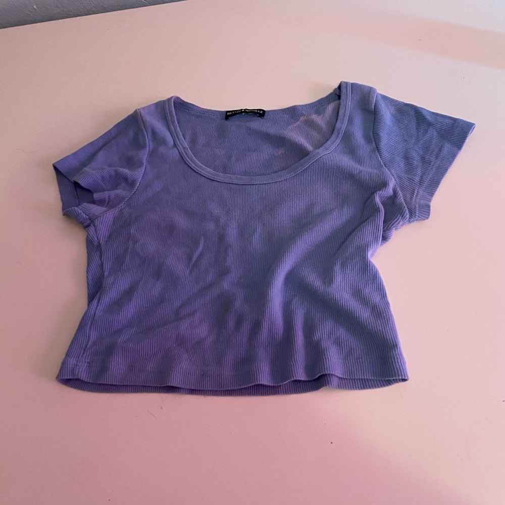 Blue brandy Melville top
